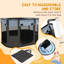 Panel Steel Pet Barrier With Door-98527703-98527691