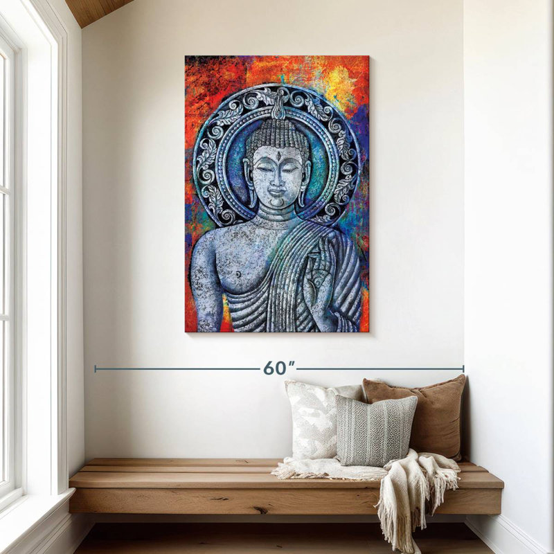 Leisha Buddha Portrait, 45" H x 30" W
