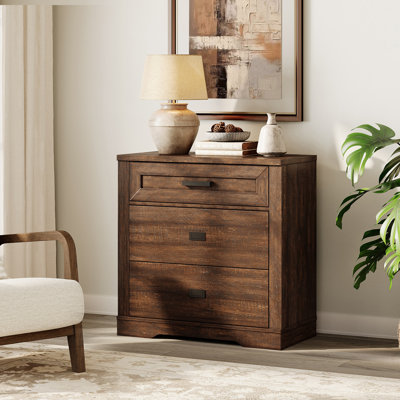 Laziza 3-Drawer Mid-Century Modern Dresser