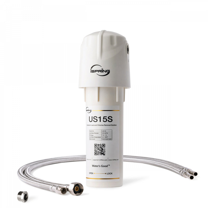 Système de filtration d'eau iSpring US15SL, Blanc