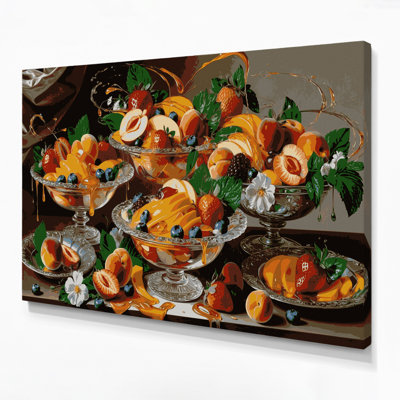 Art mural sur toile Desserts