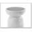 Natural Gray Finish Fiber Concrete Accent Table