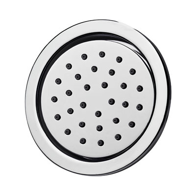 Hospitality Bravat Bathroom 12'' LED Shower Set With 2 Body Jets and Bravat Mixer wall