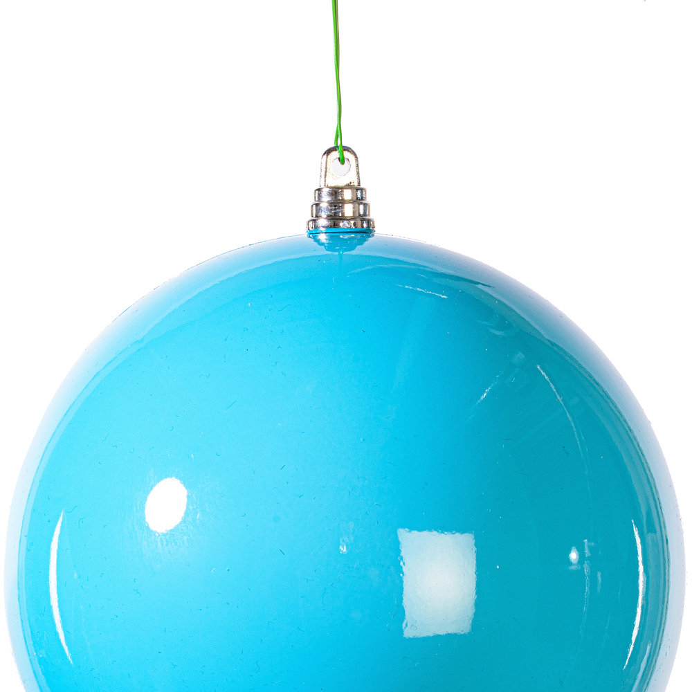 Linita 6" Shatterproof Bauble, Light Blue