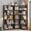 Ensemble de bibliothèque d'angle 90 cm + bibliothèque extensible 80 cm-970076340