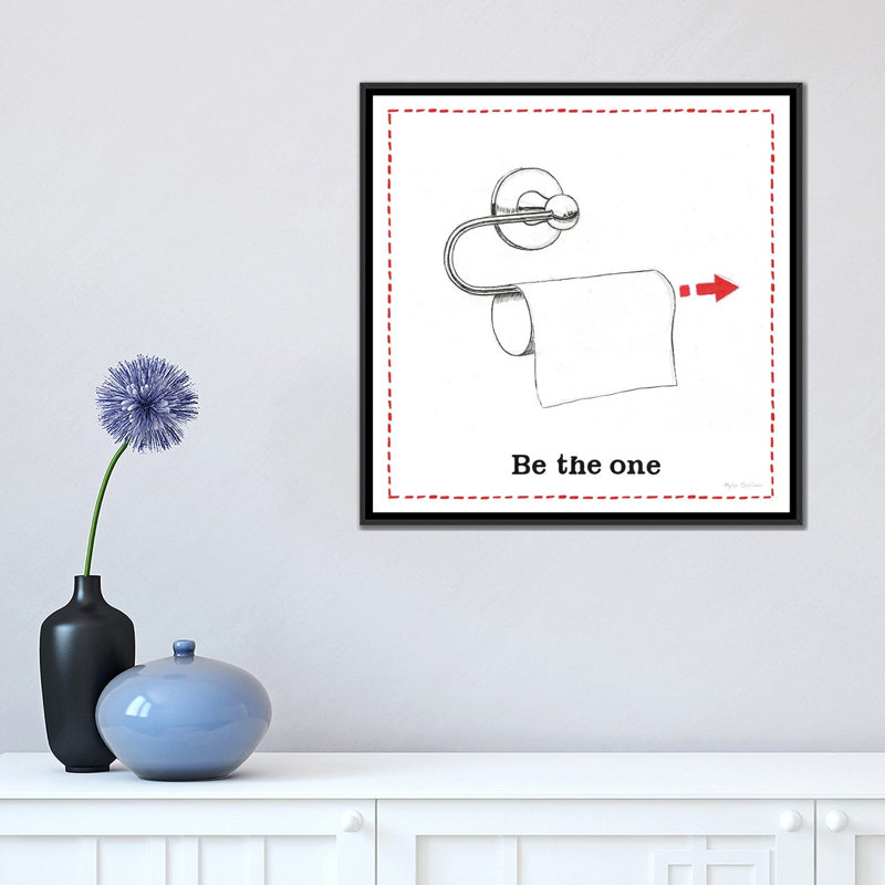 « home improvement iv », impression sur toile, H 18 po x l 18 po x P 1,5 po, Toile avec cadre noir, Pas de tapis