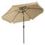 Parasol de marché 9 pi 9 po Parnell-87356330