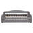 Upholstered Daybed with LED Belt and Trundle-1434402315-1434402317
