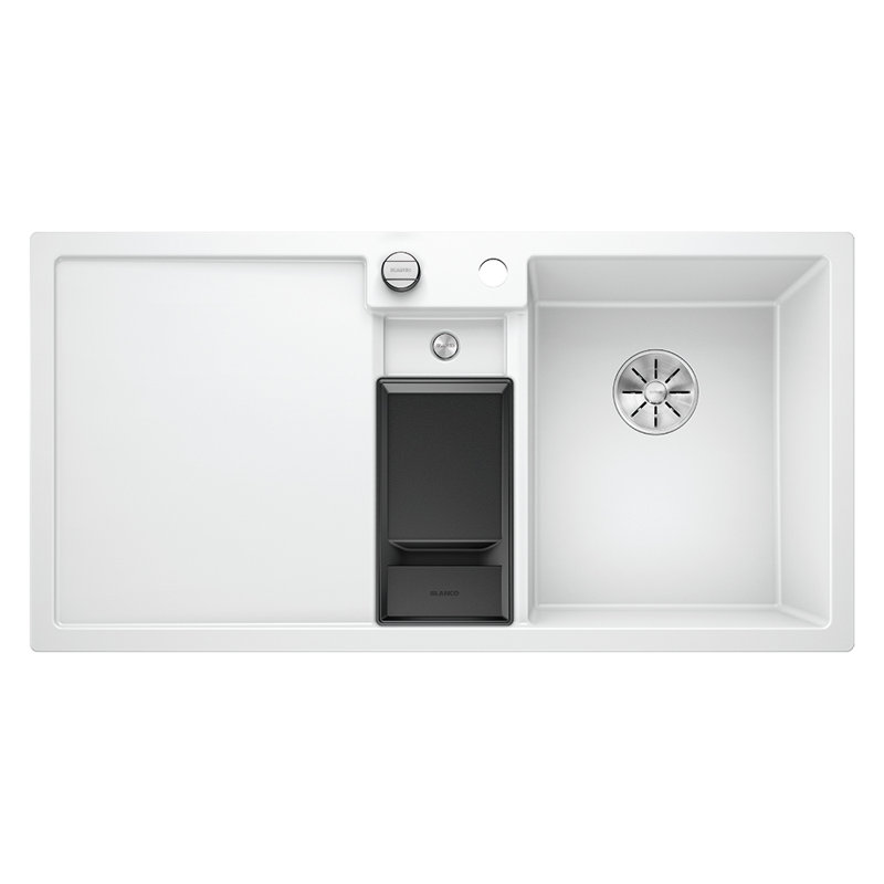 Collectis Double Bowl Inset Kitchen Sink, White