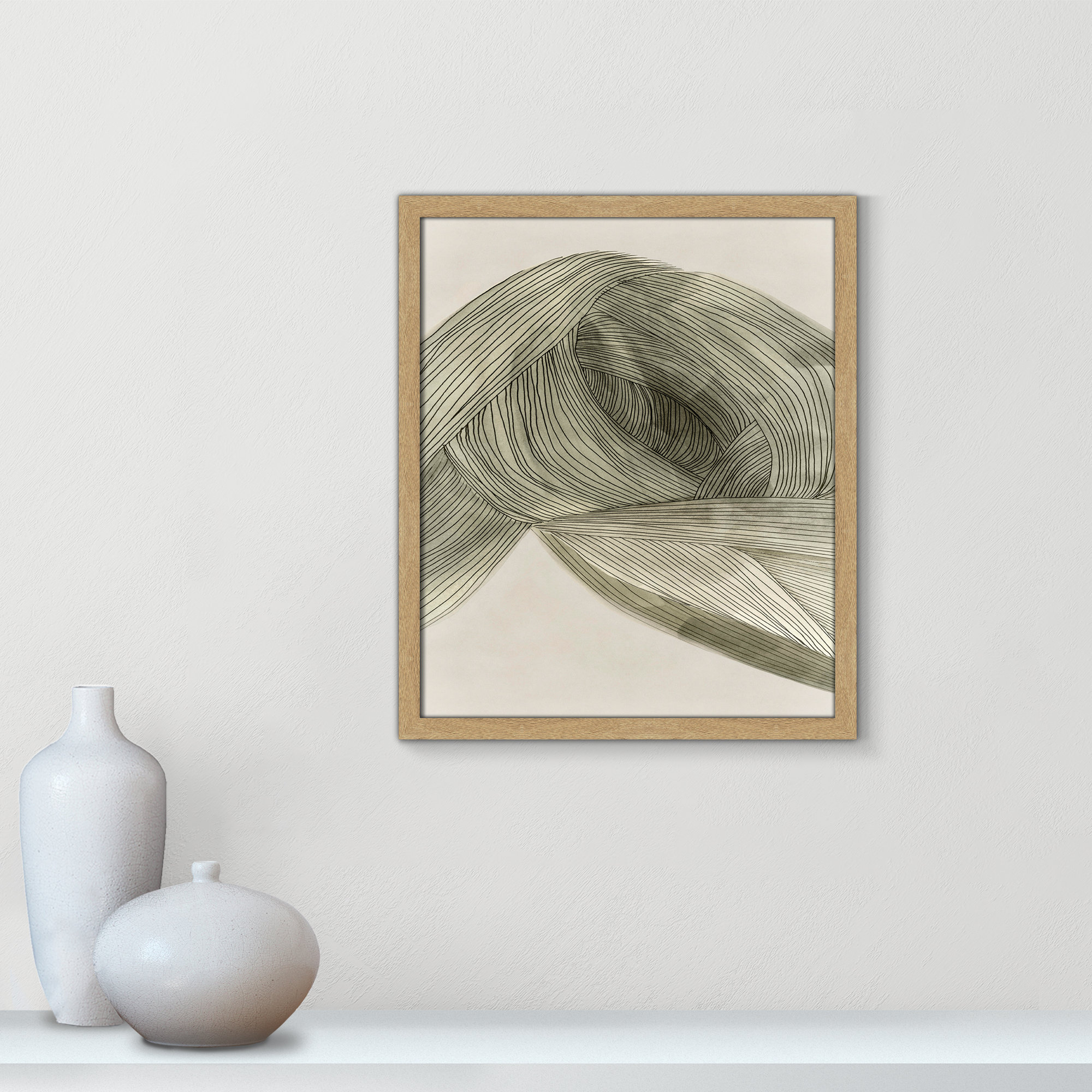 Dreaming In Pastel I, 19" H x 16" W x 0.75" D, Natural