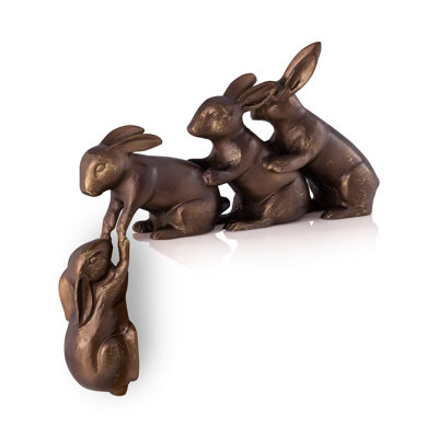 Rabbit Metal Garden Statue