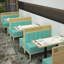 Banc rembourré en similicuir Carolee