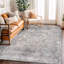 Tapis oriental rouge / beige lavable à la machine Kromer-2145607365