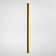 Barde Slender Sideway Outdoor Hardwired Bar Wall Sconce with LED Light Source