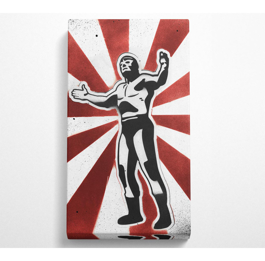 Wrestling Hero - Kunstdrucke auf Leinwand