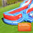 JumpOrange Flash 15 ft Mega Inflatable Water Slide (with Blower)