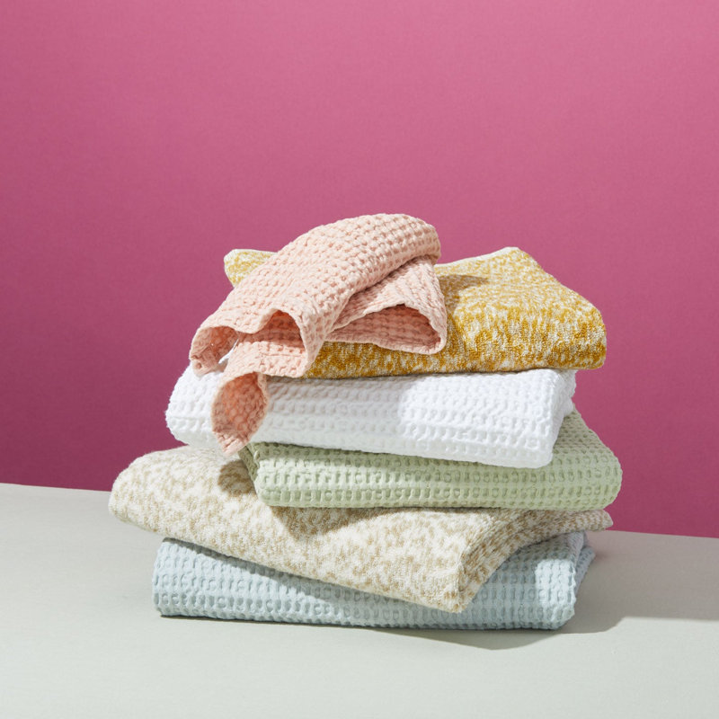 Space Dye Terry Hand Towel, Peacock/Sky, Hand Towel - 1 Pack