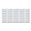 50cm W x 100cm L Glass Peel and Stick Panel