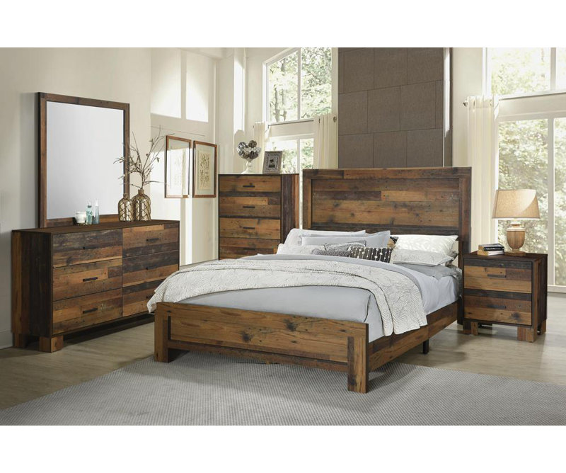 Lakewood Platform 5 Piece Bedroom Set, Eastern King