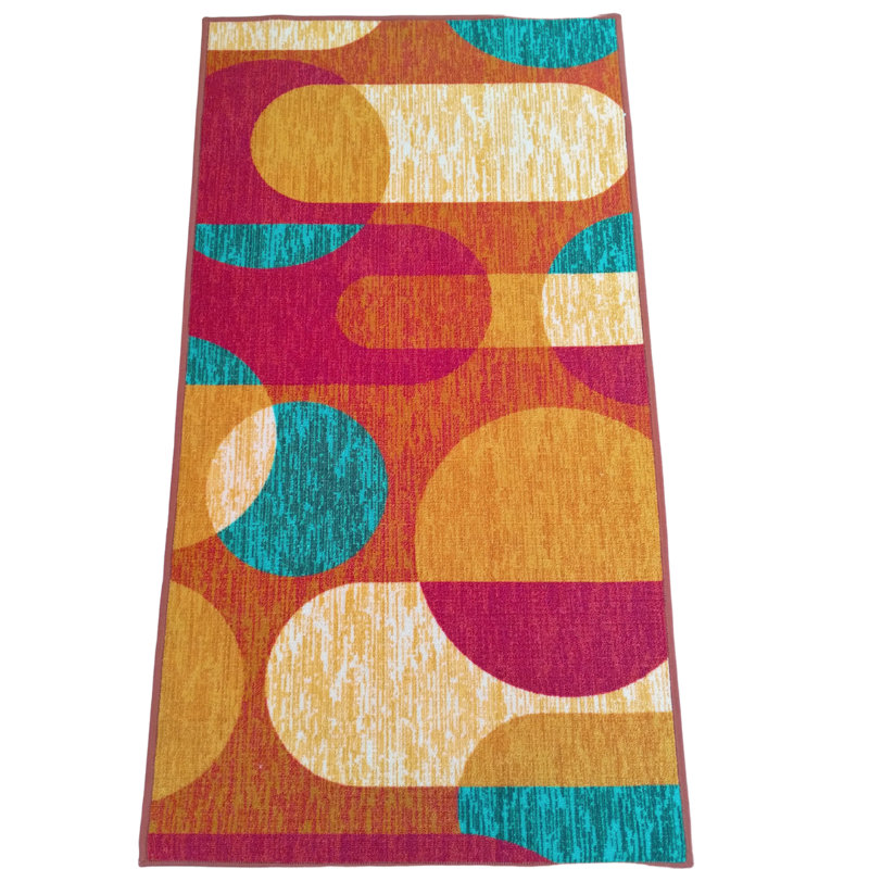 Dalton Geometric 80cm X 150cm Area Rug