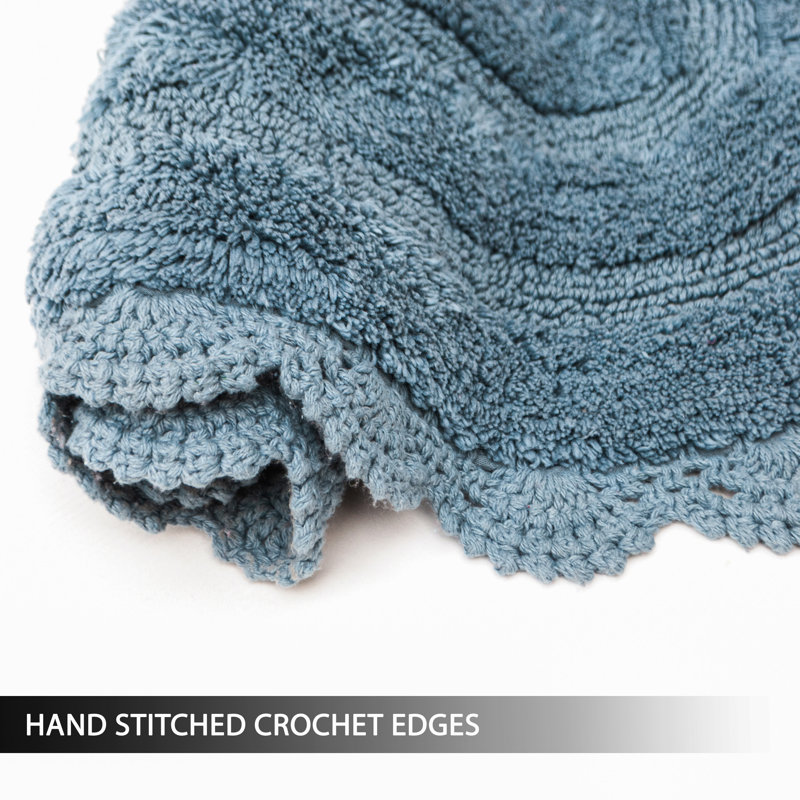 Crouseville Bath Rug, Provincial Blue