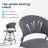 Rosebach 5 Pieces Wicker Bar Set with Stools-108488630