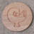 Wood Round 2 Piece Coaster Set
