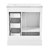 30" Bathroom Vanity With Ceramic Top-1020352928