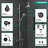Crom Complete Shower System with Select-41425532