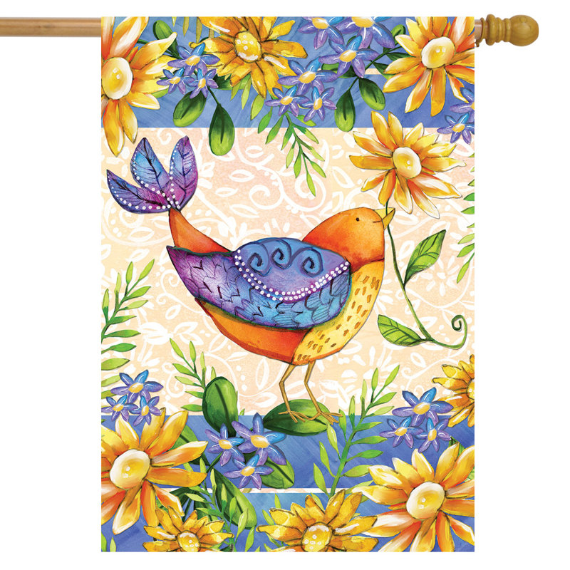 Drapeau du pavillon du printemps