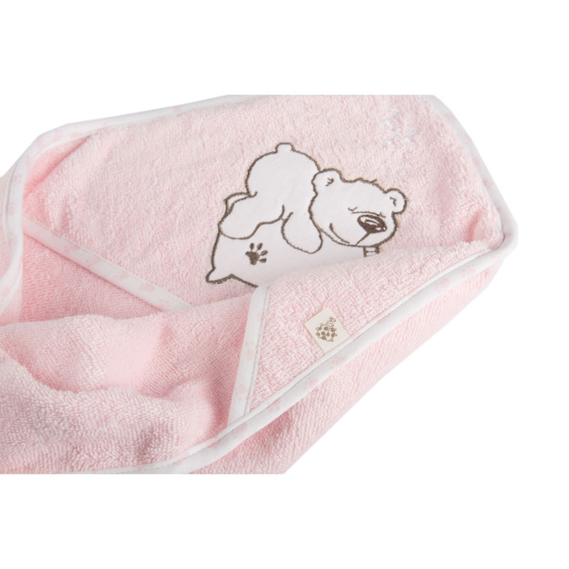 Leia Gender Neutral Mid-Calf Bathrobe, Pink
