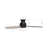 48'' Trendsetter 3 - Blade LED Smart Flush Mount Ceiling Fan with Remote Control and Light Kit Included.