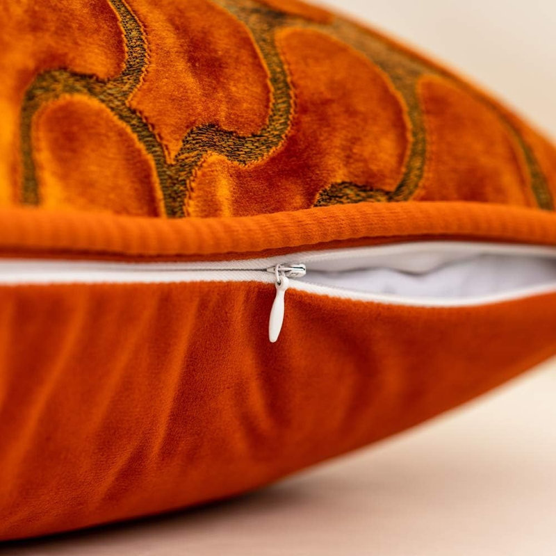 Housse de coussin Orange