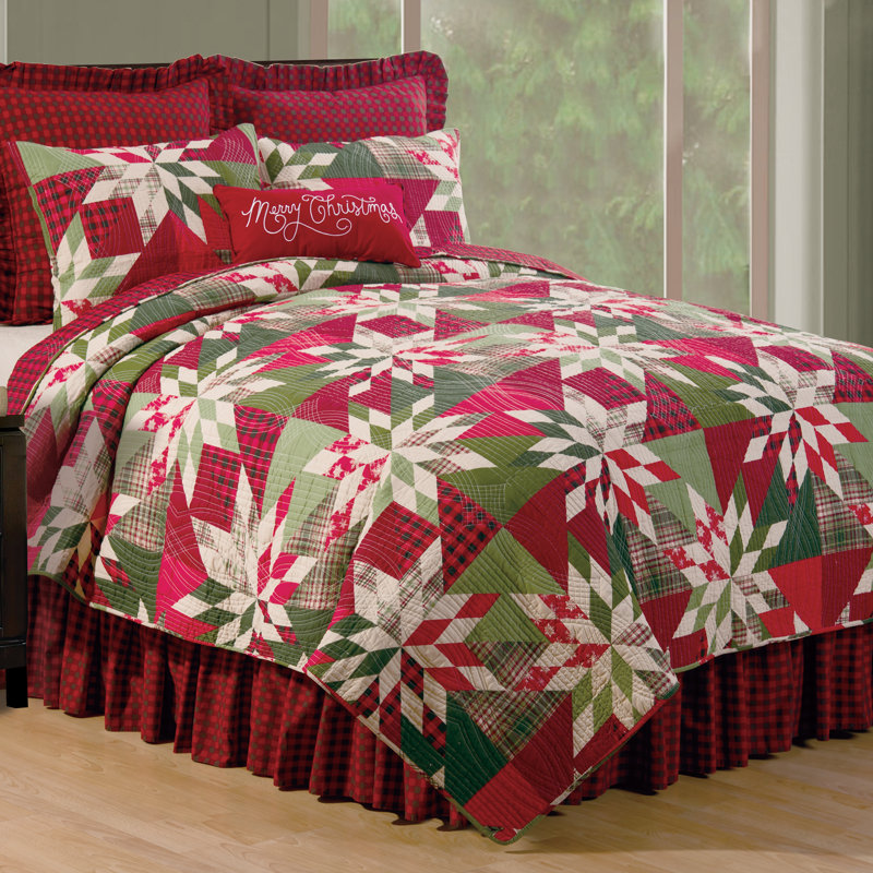 Ensemble de courtepointe réversible Northlyn, Double / Grand
