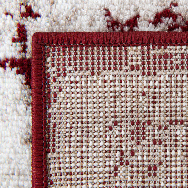Brandt Oriental Area Rug, Runner 2' x 13'1", Burgundy