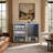 Freeatanding Wine Beverage Cooler Combo 46 Bottle & 155 Cans Wine Beverage Fridge with Reversible Door 3-Color LED Light Adjust Shelves(2 units)