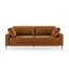 Etta 214.1Cm Velvet Square Arms Sofa-1137434333