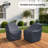 Argirios Metal Patio Swivel Outdoor Chair Covers