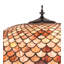 Lampe sur pied 64 "Tiffany Fishscale