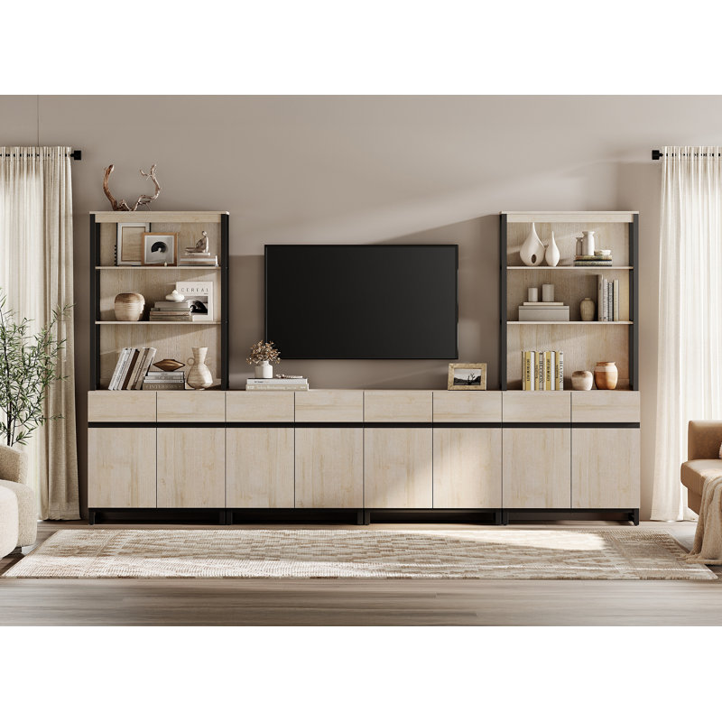 Meuble télé Waite, Beige