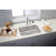 Lustertone 26.5" L x 18.5" W Undermount Kitchen Sink with Perfect Drain