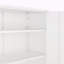 Armoire d'appoint 32 "en métal blanc