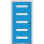 Porte d'entrée pré-suspendue lisse à 5 lumières à 5 lumières-40437365-40437361-40437366