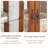Purcello 44'' H x 26'' W Lighted Curio Cabinet with Triple Adjustable Shelves and Mirrored Back Display Cabinet 