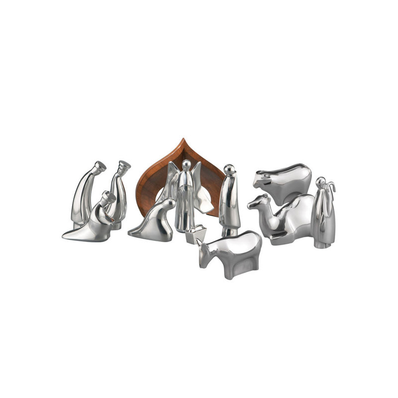 Nambe Nativity 12 Pc Set
