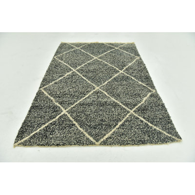 Tapis noir Mosser