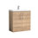 810mm Single Bathroom Vanity with Drop In Vitreous China Basin