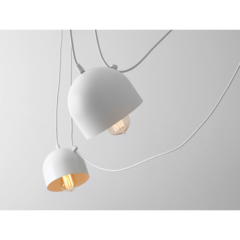 Allan 6 - Light Cluster Pendant, White