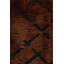 Tapis orange / noir à motif géométrique de luxe-68901117