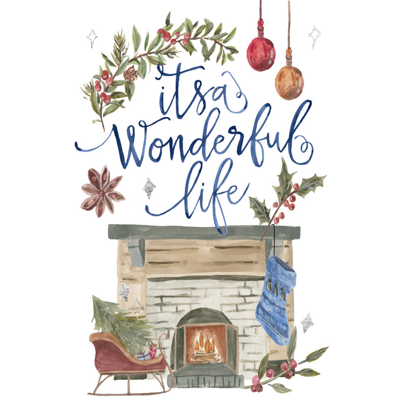 O Holy Night IV by Melissa Wang - Wrapped Canvas Print, 46cm H x 30cm W x 3.8cm D